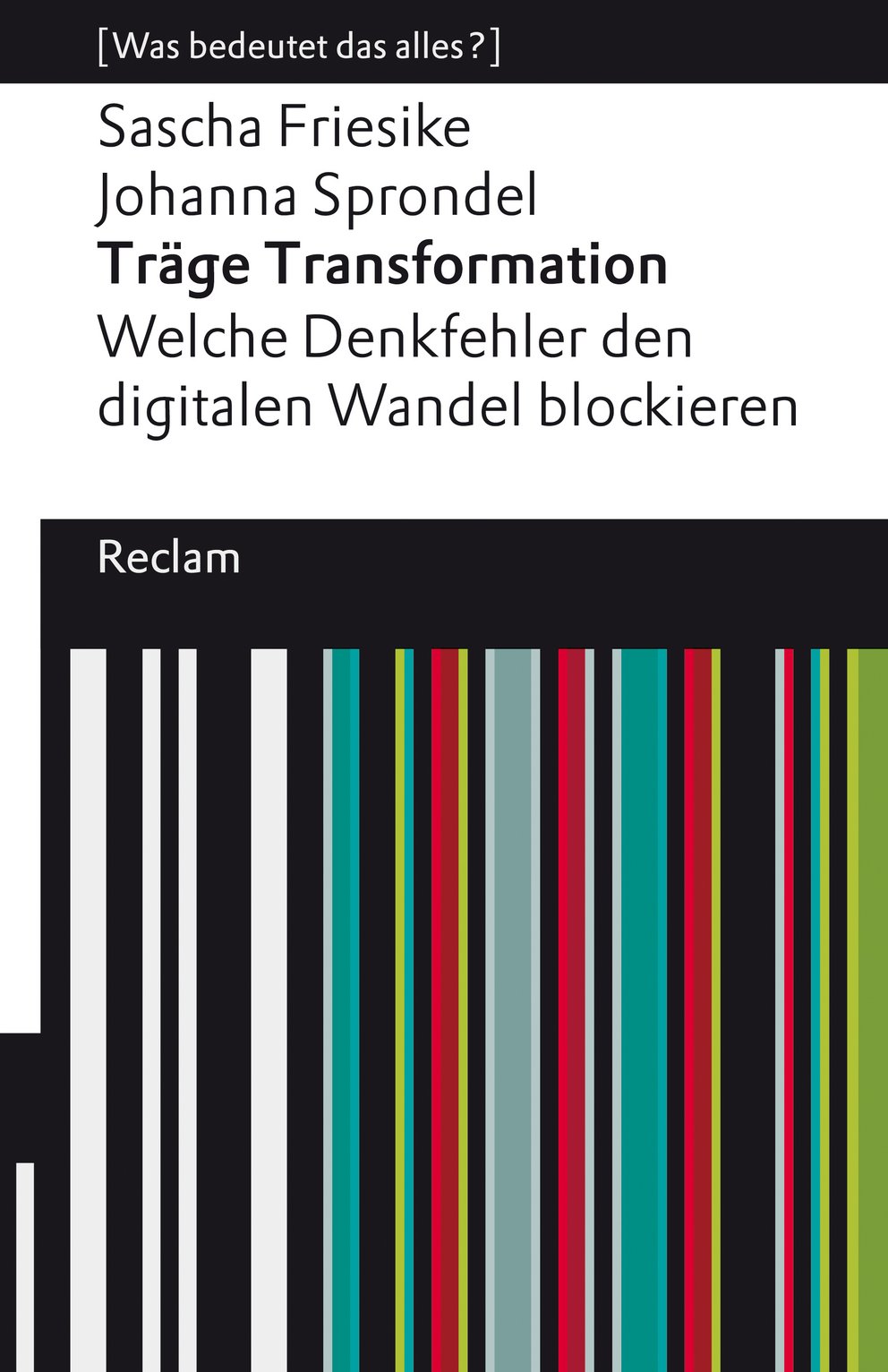 Cover des Buches Träge Transformation