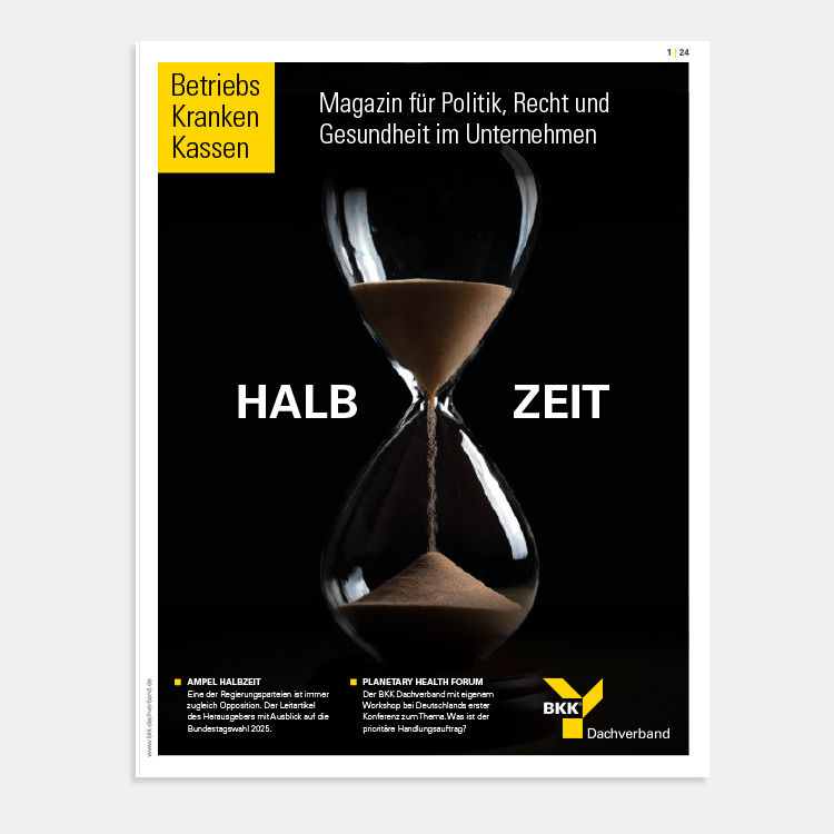 Cover BKK Magazin Ausgabe 1/2024